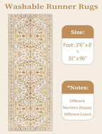 SERISSA Boho Washable Runner Rug - Image 6