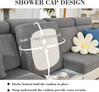 Sofa Covers Couch Covers for Sofa Pet Friendly Couch Cushion Covers Universal - Image 3