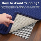 KOZYFLY Runners for Hallways 2.6x10 ft Washable Kitchen Runner Non Slip Rubber - Image 5
