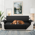 Reversible 4 Seater Sofa Cover 91 Inch Large Couch Cover Furniture Protector - Image 2