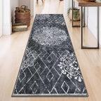 HEBE Hallway Runner Rug 2'x6' Washable Vintage Distressed Area Rugs Non Slip - Image 7