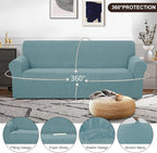 U-NICE HOME Stretch Couch Cover Sofa Cover Sofa Slipcover Furniture Protector - Image 3