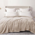 Exclusivo Mezcla Plush Fuzzy Fleece Bed Blanket Twin Size, Super Soft, Fluffy by ExclusivoMezcla