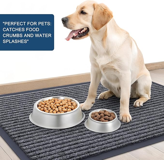 OLANLY Front Door Mat Indoor Outdoor Entrance, Waterproof Heavy Duty Doormat - Image 6