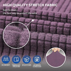 KEKUOU Stretch Sofa Cover Slipcover ，Couch Covers - Image 5