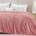 BEDELITE Fleece Blanket Queen Size – 3D Ribbed Jacquard Soft and Warm by BEDELITE