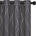 Deconovo Gray Curtains for Living Room, Protect Pravicy Thermal Insulated by Deconovo