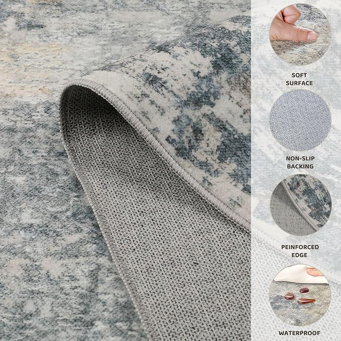 10ft Round Area Rug Living Room Rugs - Image 8