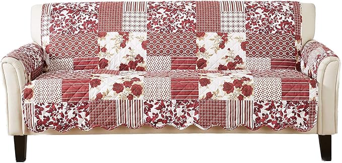 Great Bay Home Reversible Patchwork Sofa Cover by GreatBayHome