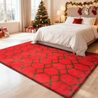 8x10 Fluffy Area Rugs for Living Room, Shag Area Rug for Bedroom, Geometric - Image 6