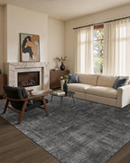 Latte&Fog 5x7 Area Rugs for Living Room Bedroom, Boho Non Slip Low Pile Carpet - Image 3