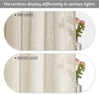 RYB HOME Window Toppers Valances - Image 4