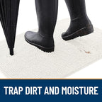 OLANLY Dog Door Mat for Muddy Paws 34x21, Absorbs Moisture and Dirt, Absorbent - Image 2