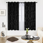 Deconovo Blackout Curtains for Bedroom, 72 Inch Length - Image 2