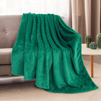 TOONOW Fleece Blanket Super Soft Cozy Throw Blanket 50" x 60", Lightweight - Image 2