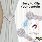 KLOGTSIND Magnetic Curtain Tiebacks, Curtain Tie Backs - Image 2