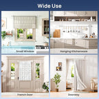 ENJOYBASICS No Drill Curtain Rods - Image 6