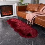 EasyJoy Ultra Soft Fluffy Shaggy Area Rug Faux Fur Rug Chair Cover Seat Pad - Image 4