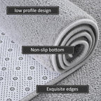 AROGAN Modern Shag Area Rug for Living Room, 6x9 Feet Washable Rugs for Bedroom - Image 6