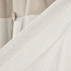 Lush Decor Linen Button Farmhouse Valance Curtians 84"W x 18"L Linen - Image 5