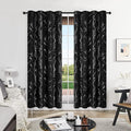 Deconovo Black Blackout Curtains, Thermal Insulated Soundproof Privacy Curtain by Deconovo
