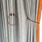 Melaluxe 2 Pack Magnetic Curtain Tiebacks, Decorative Curtain Holdbacks - Image 4