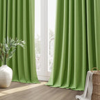 Guken 100% Blackout Curtains 84 Inch Length 2 Panels Set - Image 8