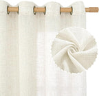 LAMIT 54 Inch Length Linen Curtains - Image 2