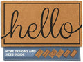 Barnyard Designs Natural Coco Coir Heavy Duty Backing Doormat by BarnyardDesigns