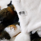 Cozy Bliss Cow Print Faux Fur Throw Blanket - Image 5