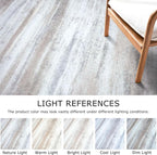 KOZYFLY Modern Abstract Kitchen Runner Rug, 2.6x12 Washable Rug Runner Non-Slip - Image 4