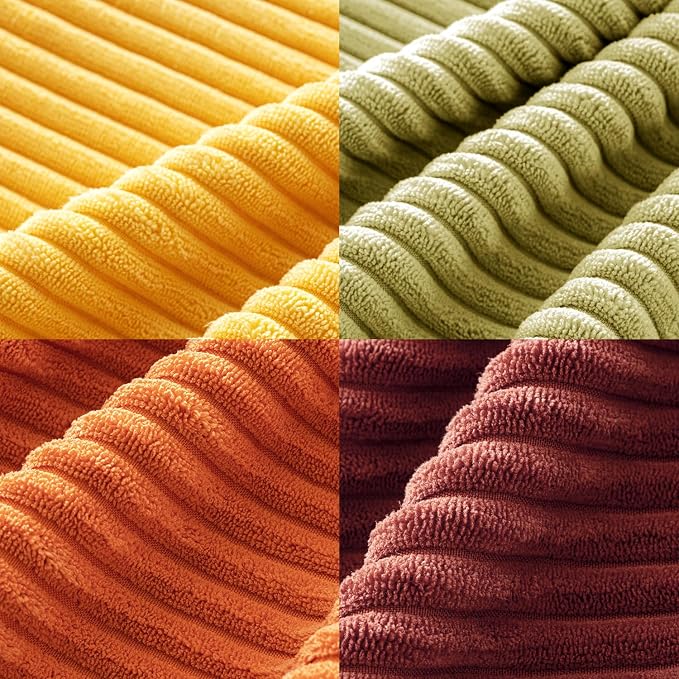 MIULEE Decorative Throw Pillow Covers 18x18 Inch Set of 4, Vibrant Cushion - Image 4