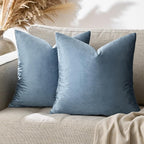 GIGIZAZA Decorative Throw Pillow Covers 16x16, Velvet Sofa Boho Cushion Pillows - Image 5