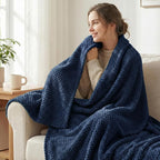 Exclusivo Mezcla Fleece Bed Blanket Queen Size, Super Soft and Warm Blankets - Image 2