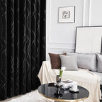 Deconovo Short Blackout Curtains, Thermal Insulated Soundproof Grommet Curtain - Image 4