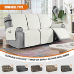 VANSOFY Waterproof Recliner Couch Covers, Sofa Covers 1-Piece Washable - Image 5