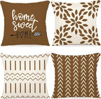 YCOLL Pillow Covers 20x20 Set of 4, Modern Sofa Throw Pillow Cover, Decorative by PillowCoversExpert
