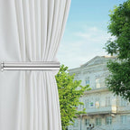 4pcs Curtain Holdbacks, Screw-in Curtain Tiebacks Curtain Tie Backs Curtain - Image 7