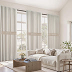 Extra Wide 100 Inch Length Blackout Curtains & Drapes 90 Inches Long 2 Panels - Image 3