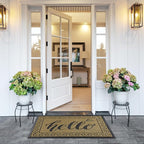 Yimobra Welcome Mats for Front Door 29.5x17, Heavy Duty Waterproof Outdoor Door - Image 5