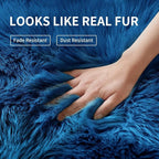 Faux Fur Rug for Bedroom, Fluffy Runner Rugs Soft Sheepskin Rug Sofa Couch Seat - Image 3