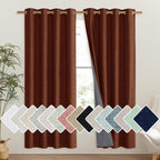 NICETOWN 100% Absolutely Blackout Linen Curtains by NICETOWN
