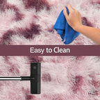 Tie-Dyed Blush 2x8 Machine Washable Runner Rugs - Image 7