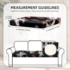 8Pcs Stretch Patio Cushion Covers, Outdoor Couch Covers Replacement, Outdoor - Image 2