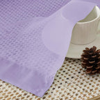 OVZME Lavender Sheer Curtains 96 Inches Long 2 Panels - Image 4