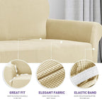 ZNSAYOTX Super Stretch Chair Slipcover Universal Sofa Chair Covers - Image 3