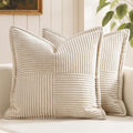 MIULEE Decorative Euro Sham Throw Pillow Covers by MIULEE