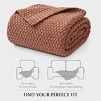 EVERGRACEHOME Chunky Chenille Knit Throw Blanket - Image 9