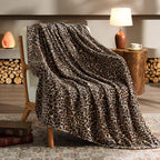 BEDELITE Fleece Blanke for Couch & Bed Leopard Print Throw Blanket – Soft by BEDELITE
