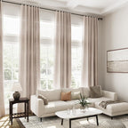Extra Long Curtains 2 Panels 102 Inches Long - Image 8